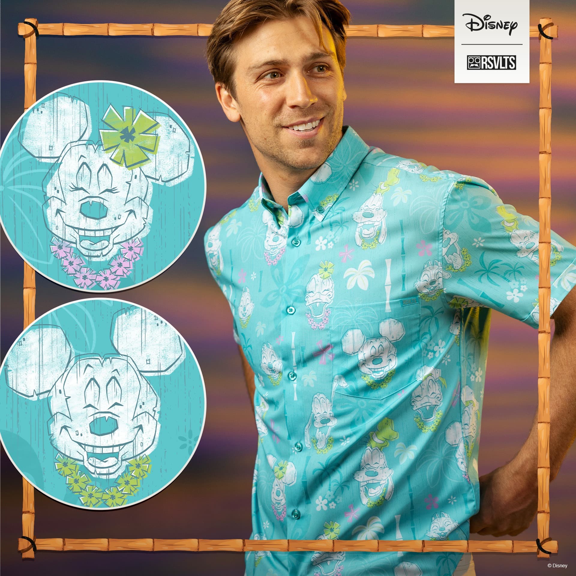 Disney “Sand ’n’ Surf” drop — collab launch creative.